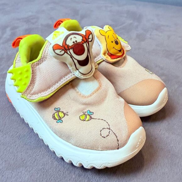 Adidas x Disney Suru365 Winnie the Pooh Tigger Slip-On Shoes Sneakers US 7 7K - Picture 10 of 10